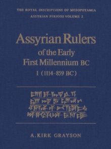 Image for Assyrian Rulers of the Early First Millennium BC I (1114-859 BC)