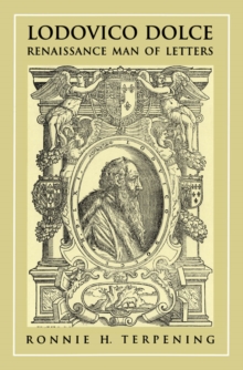 Image for Lodovico Dolce: Renaissance Man of Letters