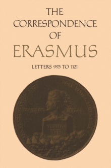Image for Correspondence of Erasmus: Letters 993 to 1121 (1519-1520)