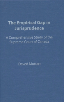 Image for The Empirical Gap in Jurisprudence: A Comprehensive Study of the Supreme Court of Canada