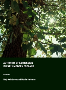 Image for Authority of expression in early modern England