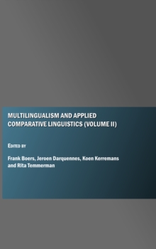 Image for Multilingualism and applied comparative linguistics
