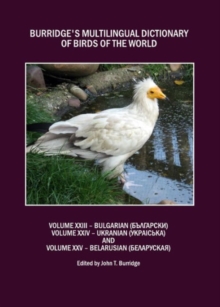 Image for Burridge's multilingual dictionary of birds of the world