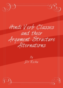 Image for Hindi verb classes and their argument structure alternations