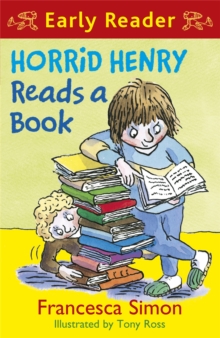 Image for Horrid Henry reads a book