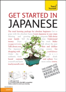 Image for Get Started In Japanese: Teach Yourself