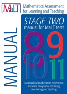 Image for Malt Stage Two (Tests 8-11) Manual (Mathematics Assessment for Learning and Teaching)