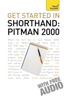 Image for Get started in shorthand  : Pitman 2000