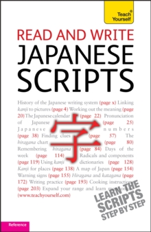 Image for Read and write Japanese scripts: Teach yourself