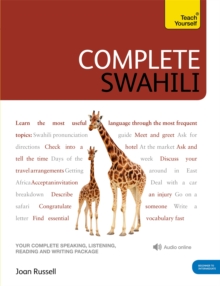 Complete Swahili Beginner to Intermediate Course: (Book and audio support)