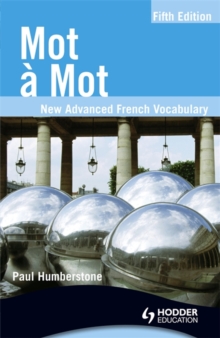 Image for Mot áa mot  : new advanced French vocabulary