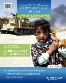 Image for Conflict and relationships  : AQA anthology, Moon on the tides: Teacher resource pack