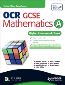 Image for OCR GCSE mathematics A: Higher homework book