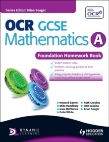 Image for OCR GCSE mathematics A: Foundation homework book