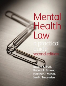 Image for Mental health law  : a practical guide