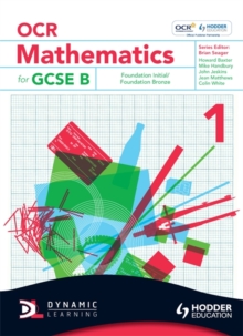 Image for OCR mathematics for GCSE BFoundation intial/Foundation bronze