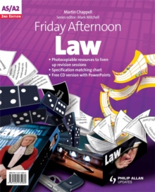 Image for Friday Afternoon Law A-Level Resource Pack 2nd Edition + CD