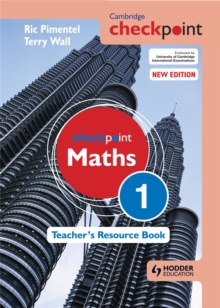 Image for Cambridge Checkpoint Maths Teacher's Resource Book 1