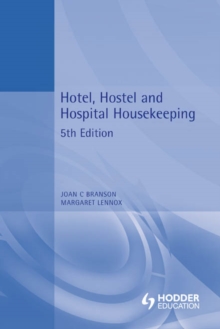 Image for Hotel, hostel and hospital housekeeping