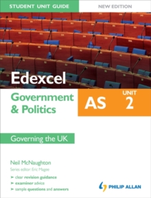 Image for Edexcel AS government & politicsUnit 2,: Governing the UK