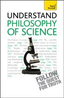 Image for Understand philosophy of science