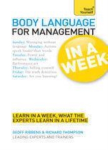 Image for Body language for management in a week