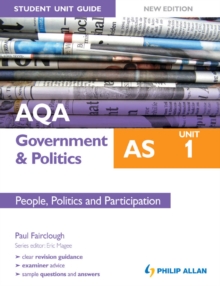Image for AQA AS government & politics.: (People, politics and participation)