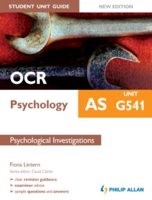Image for OCR AS psychology.: (Psychological investigations)