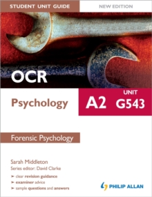 Image for OCR A2 psychologyUnit G543,: Forensic psychology