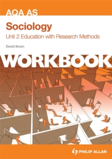 Image for AQA AS sociologyUnit 2,: Education with research methods
