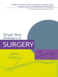 Image for Single best answers in surgery