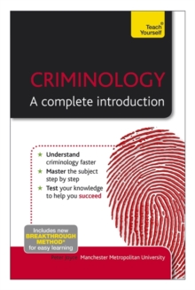 Image for Criminology  : a complete introduction