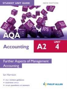 Image for AQA A2 accounting.: (Further aspects of management accounting)