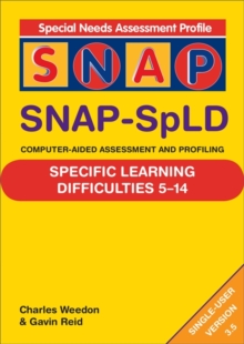 Image for SNAP-SpLD CD-ROM v3.5 (Special Needs Assessment Profile)
