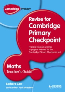 Image for Cambridge primary revise for primary checkpoint mathematics: Teacher's guide
