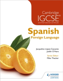 Image for Cambridge IGCSE (R) and International Certificate Spanish Foreign Language