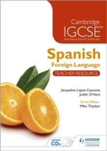 Image for Cambridge IGCSE and International Certificate Spanish foreign language Teacher Resource & Audio: Teacher resource