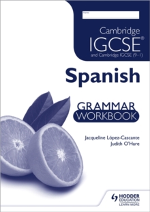 Image for Cambridge IGCSE and Cambridge IGCSE (9-1) Spanish Grammar Workbook