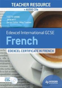 Image for Edexcel International GCSE and Certificate French Teacher Resource and Audio-CDs