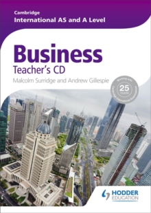 Image for Cambridge International AS and A Level Business Teacher's CD