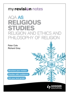 Image for AQA AS religious studies: Religion and ethics and philosophy of religion