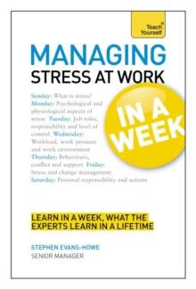 Image for Managing Stress at Work in a Week
