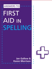 Image for Answers to First aid in spelling