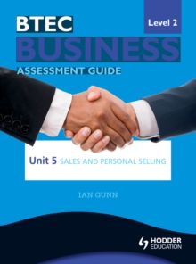 Image for BTEC business level 2 assessment guide.: (Sales and personal selling)