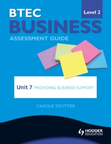 Image for BTEC business level 2 assessment guide.: (Providing business support)