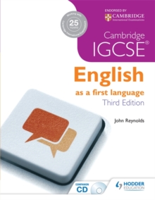Image for Cambridge IGCSE English First Language 3ed + CD