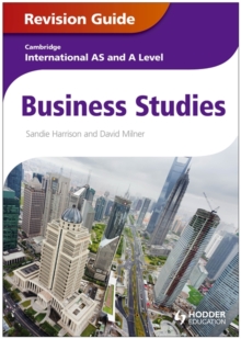 Image for Cambridge international AS and A Level business studies: Revision guide