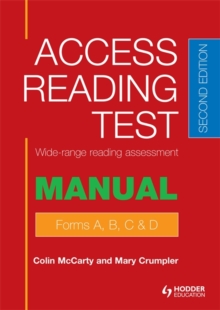 Image for Access Reading Test (ART) Manual