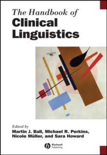 Image for The handbook of clinical linguistics