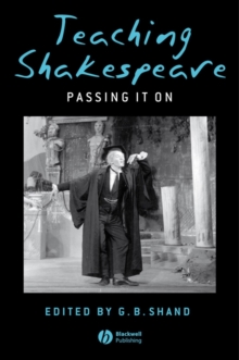 Image for Teaching Shakespeare : Passing It On